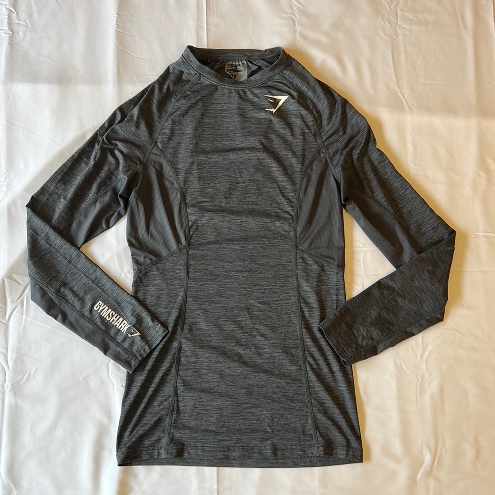 Gymshark Grey Compression Longsleeve